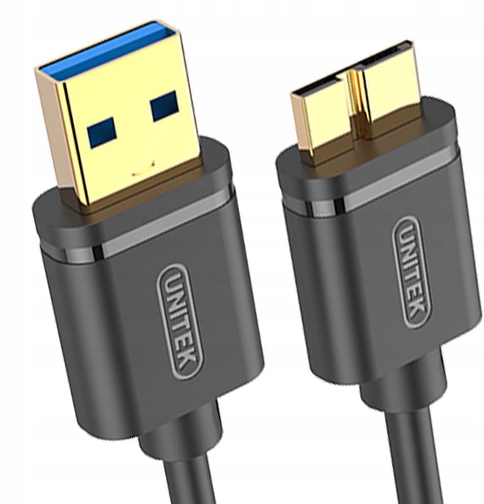 Unitek Y-C461GBK - USB cable - USB to Micro-USB Type B - 1 m