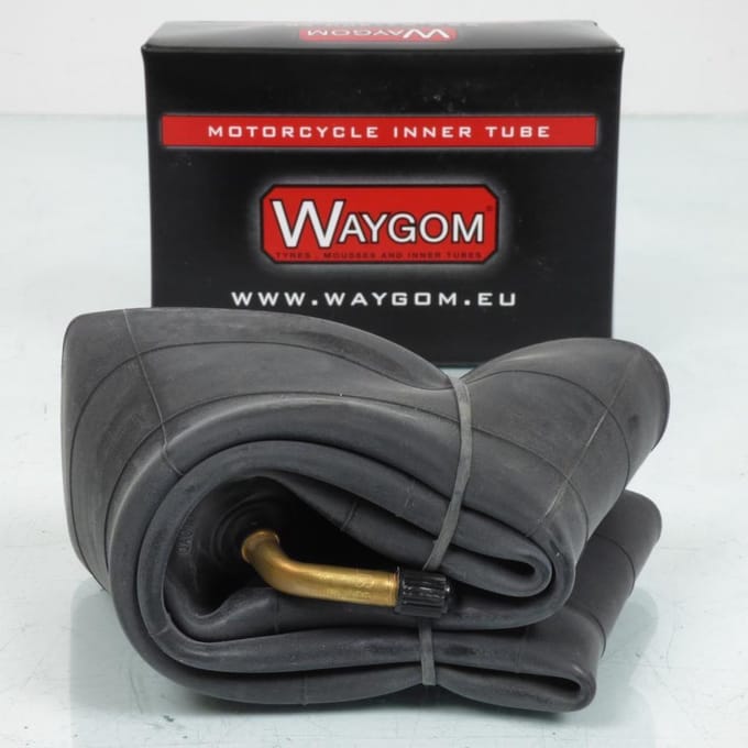 Chambre à air dimension 3.50-8 / 4.00-8 grosse valve coudée JS-87C pour scooter