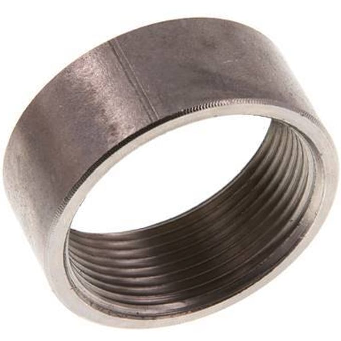 Rp 1 1/2'' x 54.5mm RVS Las uiteinde 40 Bar DIN 2986 - 22mm