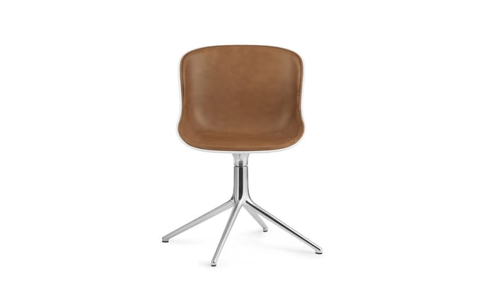 Normann Copenhagen Hyg Draaistoel frontbekleding - wit/wit