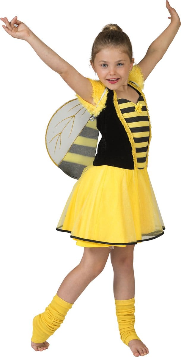 Verkleedpak bij meisje Bonnie de Bij 140 - Carnavalskleding
