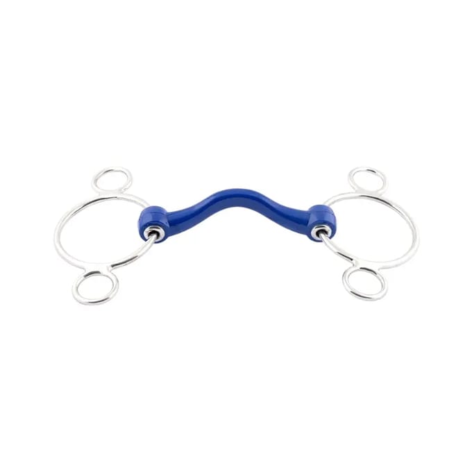 2 ring paardenbit Jump'In Pessoa Softmouth