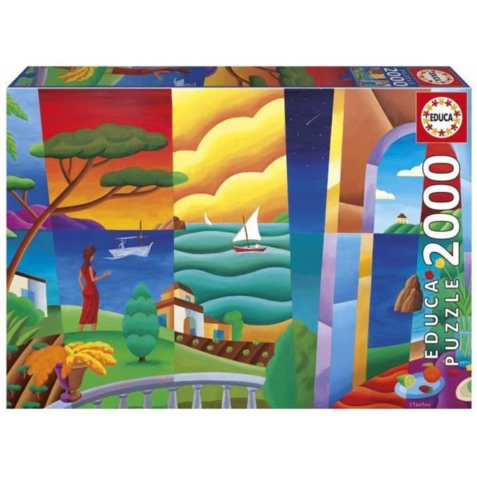 Educa legpuzzel Penelope Waits 2000 stukjes Philip Stanton kunst.