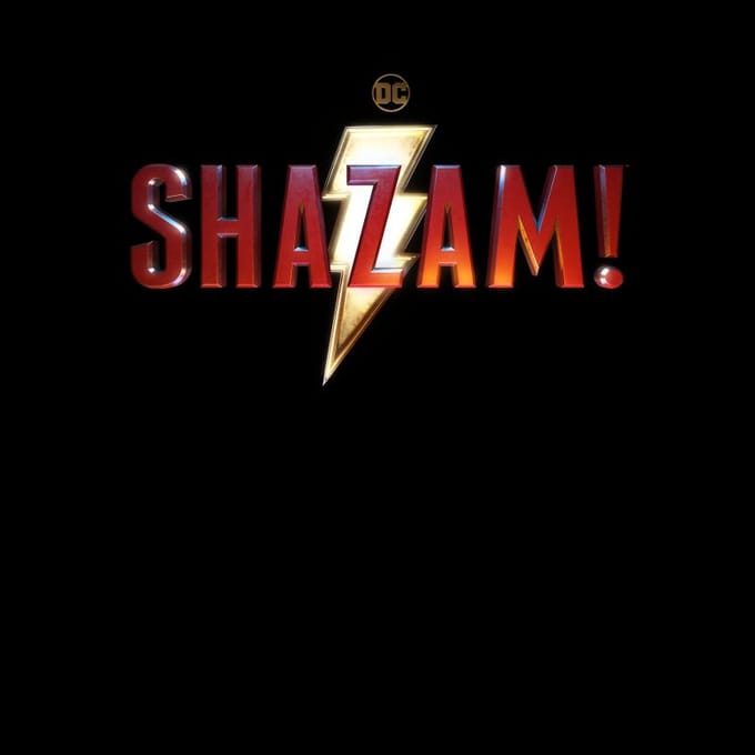 Shazam! Logo t-shirt - Zwart - M