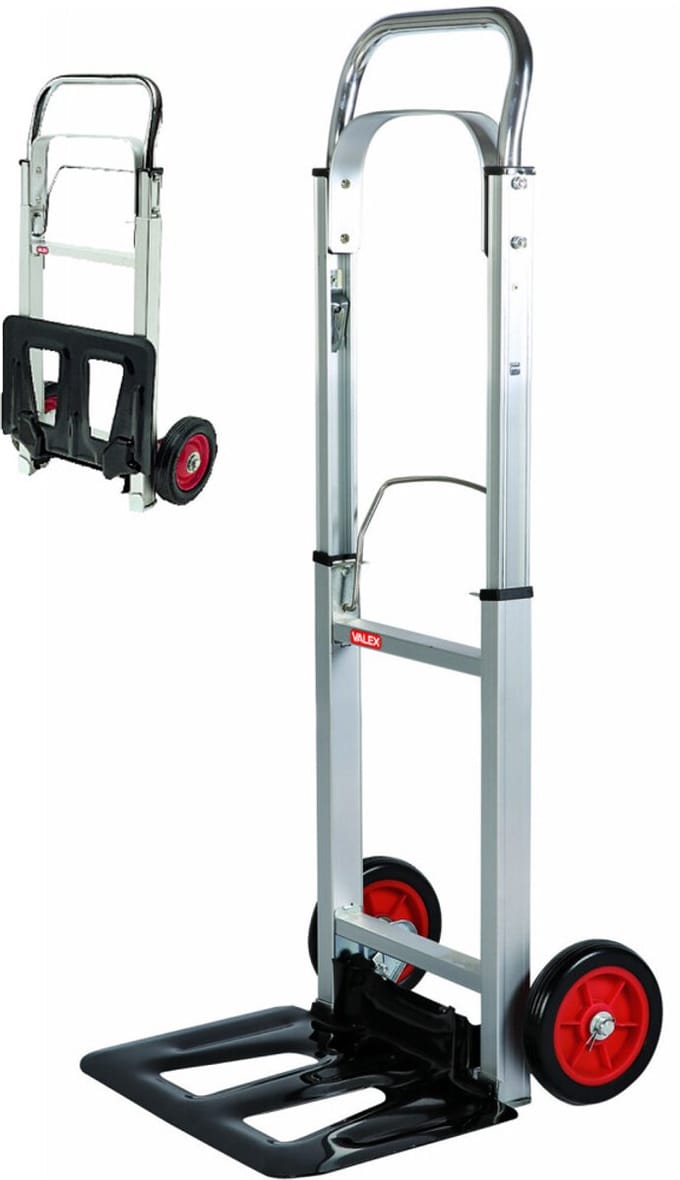 Aluminium steekwagen inklapbaar 90 KG