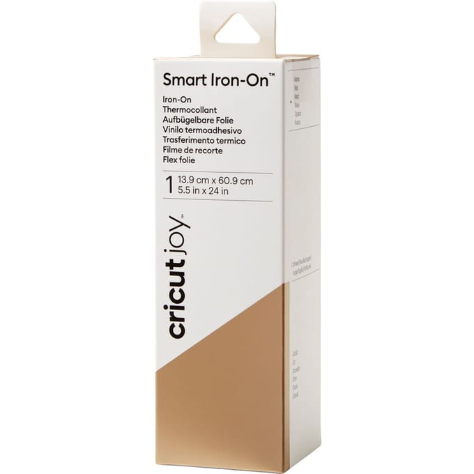 Cricut Joy Smart Iron-On - craft material - 13.9 x 60.9 cm - gold