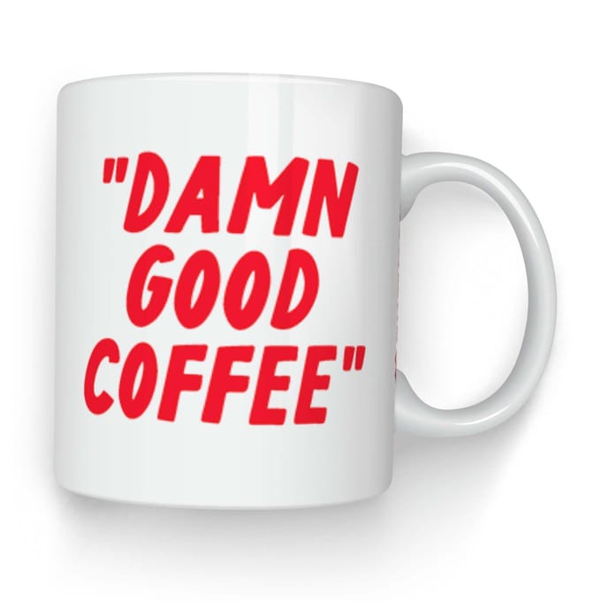 Twin Peaks Damn Good Coffee Mug