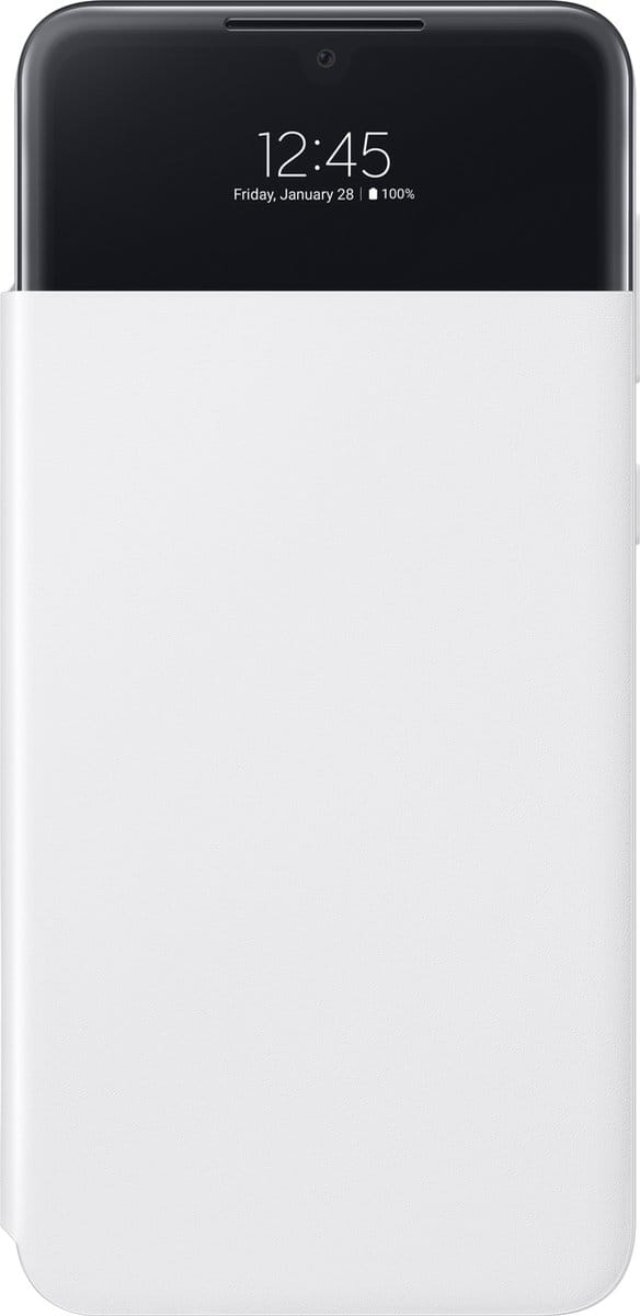 Samsung S View Wallet Cover Galaxy A33 - Wit