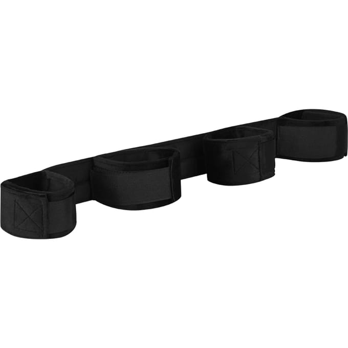 Rimba - Spreader Bar - spreidstang Met vier Boeien - Zwart