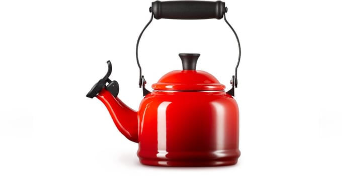 Le Creuset Demi Fluitketel - 1,1 l - Kersenrood