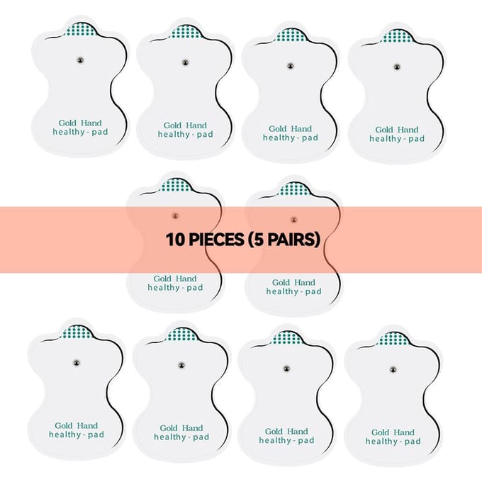 Patch d'Électrostimulation EMS Électrode Coussinets Stimulateur Musculaire Pour Acupuncture Physiothérapie Machine TENS Gel Conducteur Réutilisable