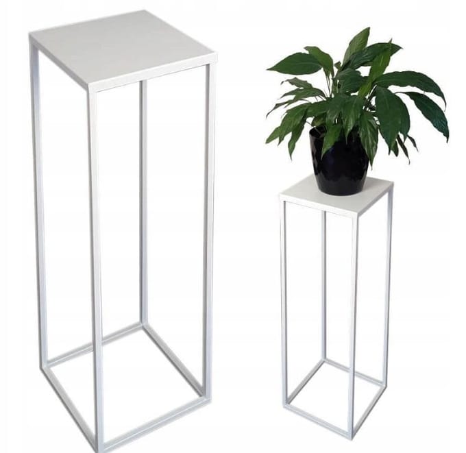 Moderne Plantenbak Loft Wit Simple 003/K-12-1P-70B