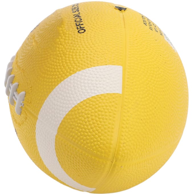 Rugbybal Professioneel Maat 3 Rubber Lichtgewicht Draagbaar Hoge Elasticiteit Trainingsrugbybal voor yellow