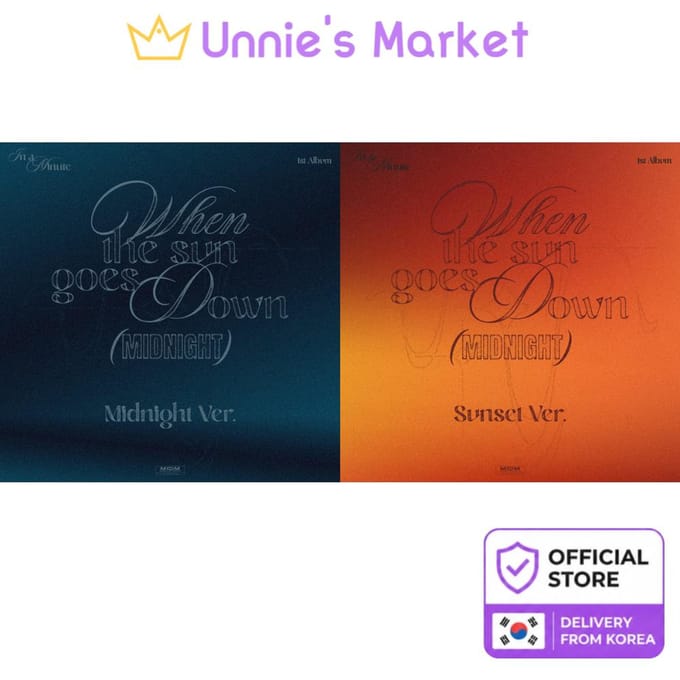 IN EEN MINUUT [Wanneer de zon ondergaat : Middernacht] (Middernacht Versie/Zonsondergang Versie) + Gratis geschenk Midnight Ver.