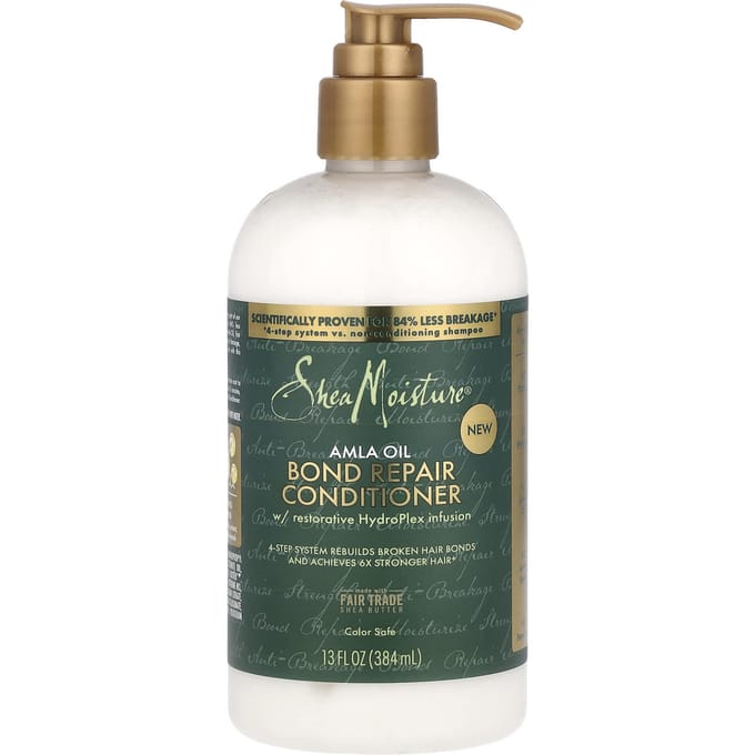 SheaMoisture, Bond Repair Conditioner, Alma Oil, 13 fl oz (384 ml) gray