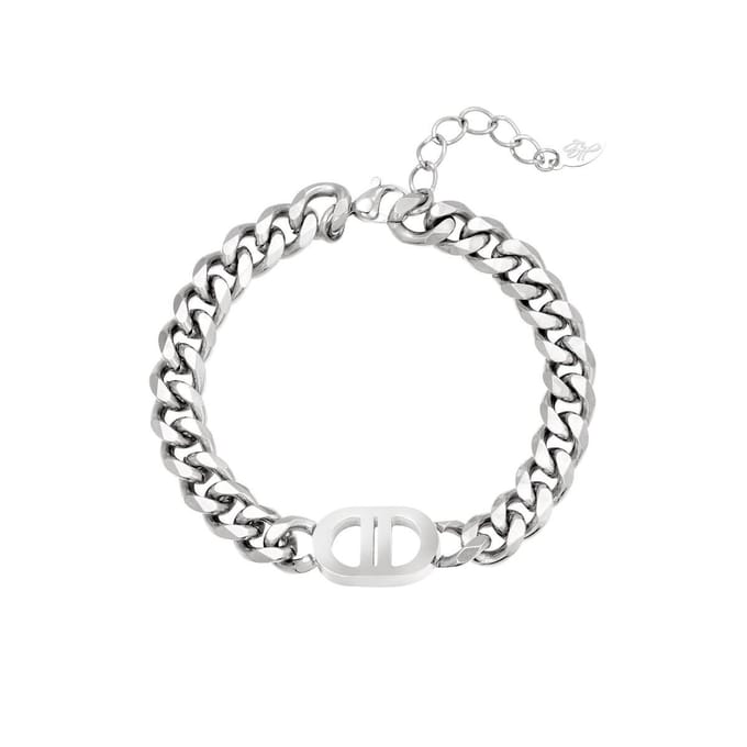 The Good Life armband - Armband - Zilver - 16 CM