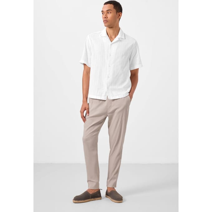Heren Rechte Pijpen Gabardine Chino's