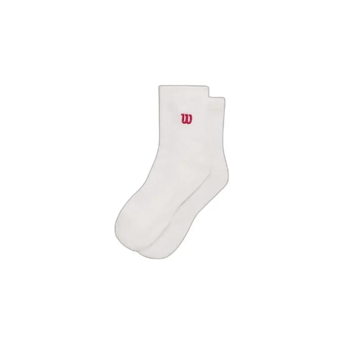 Wilson Quarter Length Sokken Wit EU 43-46 Man,Vrouw