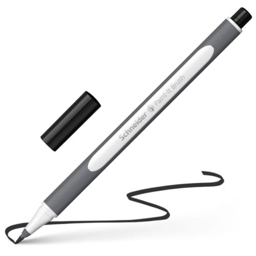 Schneider brushpen - Paint-It 070 - zwart - S-ML07000001