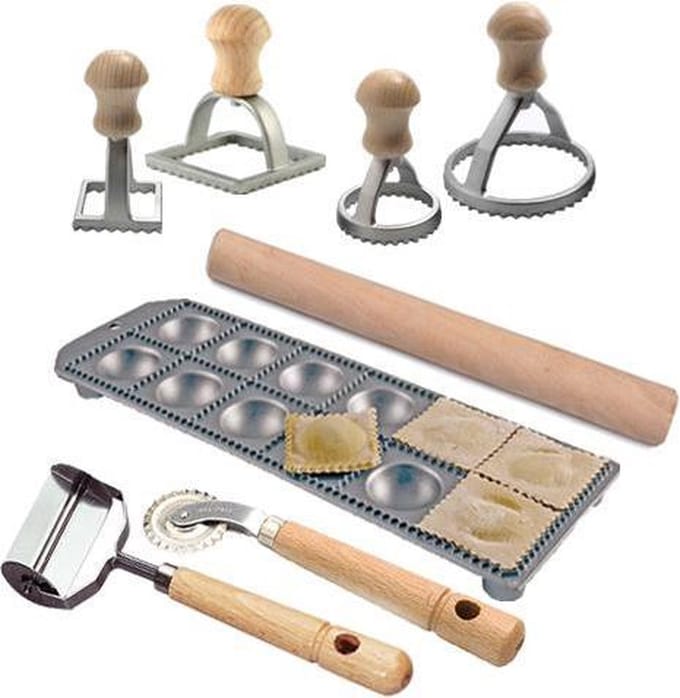 Coffret voor het bereiden van ravioli en tortellini Eppicotispai (x8)