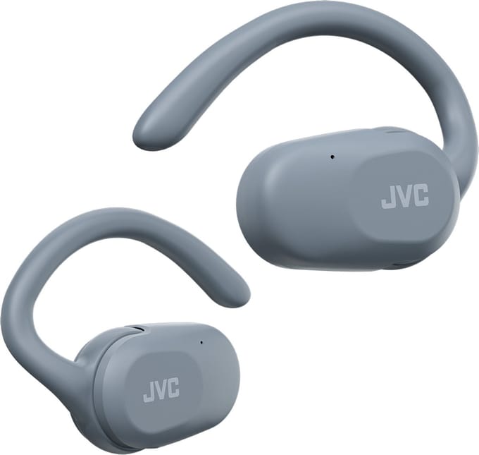 JVC Open Ear Nearphone True Wireless Headphones - Blue