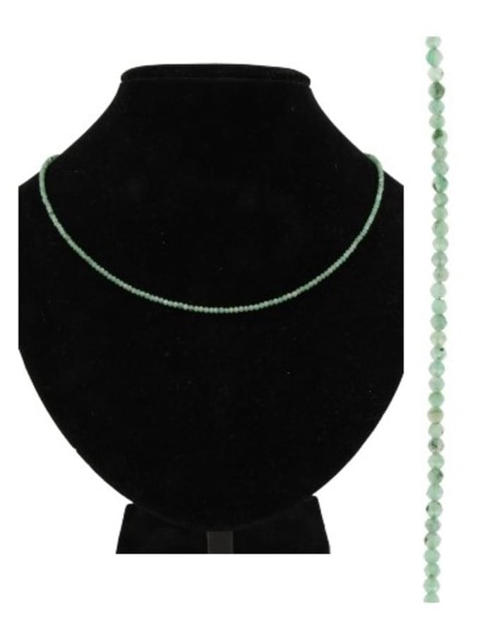 Smaragd summer vibes ketting
