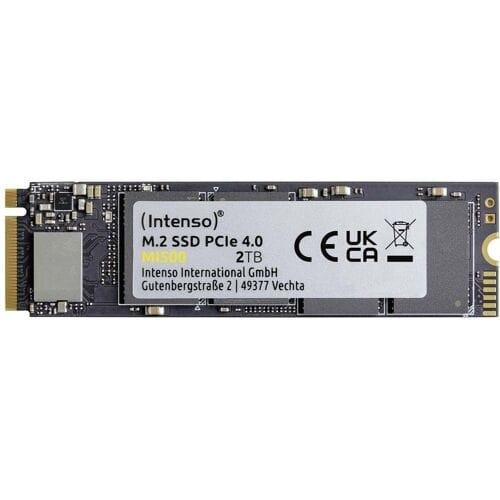 (Intenso) M.2 SSD PCIe 4.0 MI500 - Interne SSD - M.2 2280 - PCIe NVME - 2 TB - 5300 MB/s (3836470)