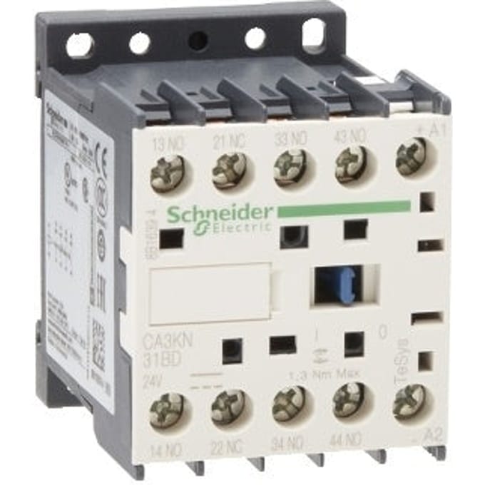 Schneider Electric CA3 Hulprelais - CA3KN31BD