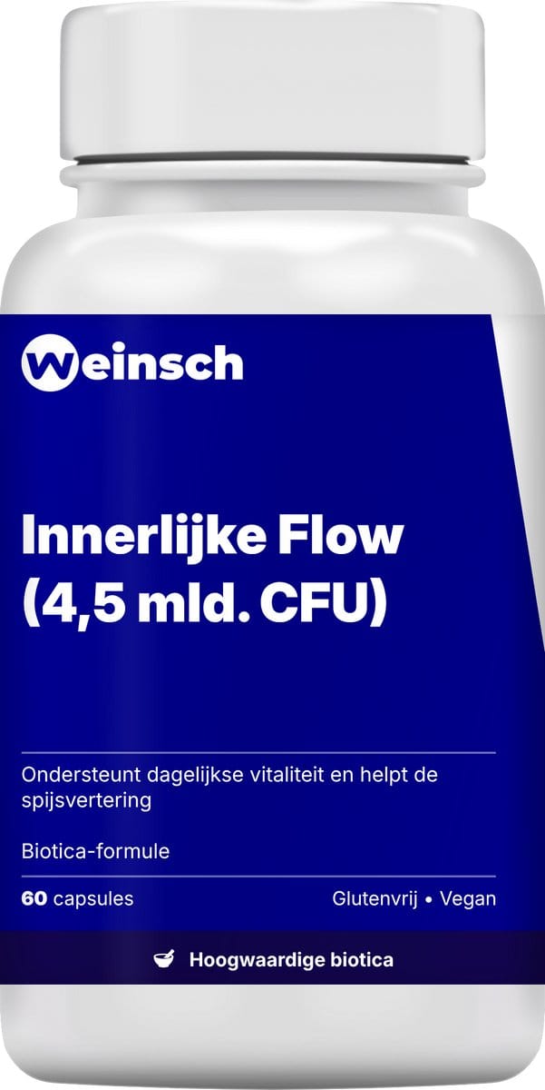 Weinsch Innerlijke Flow (4,5 mld. CFU) | 450mg | 60 capsules
