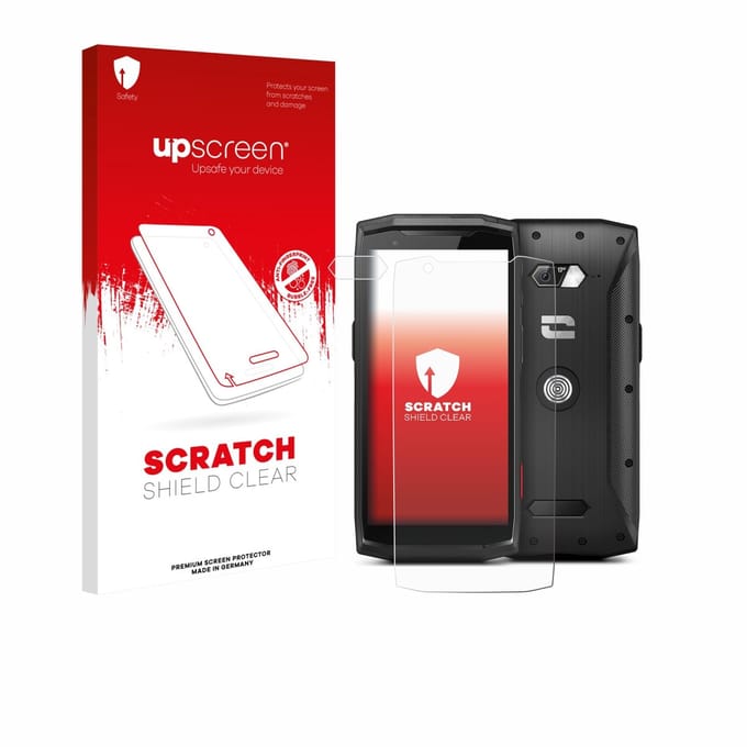 upscreen - Screenprotector voor Crosscall Core-M5 (Voor+Camera) - Folie Beschermfolie transparant