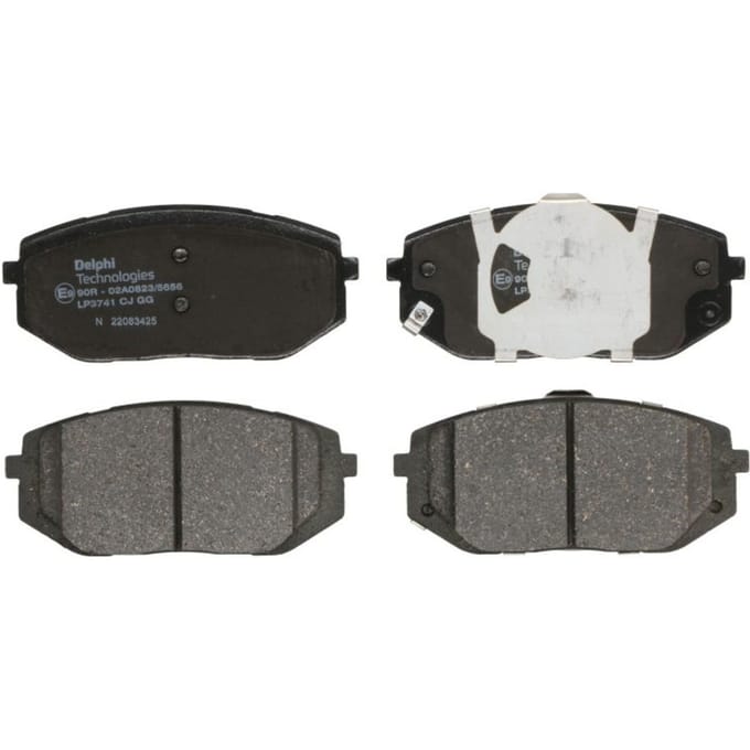 Remblokset DELPHI LP3741, voor