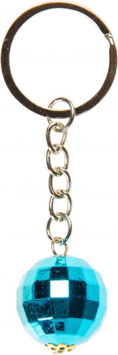 Lg-imports Sleutelhanger Discobal 2 Cm Blauw