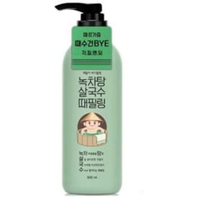 LACVERT - Body Peeling Shower Gel Green Tea Jumbo 500ml