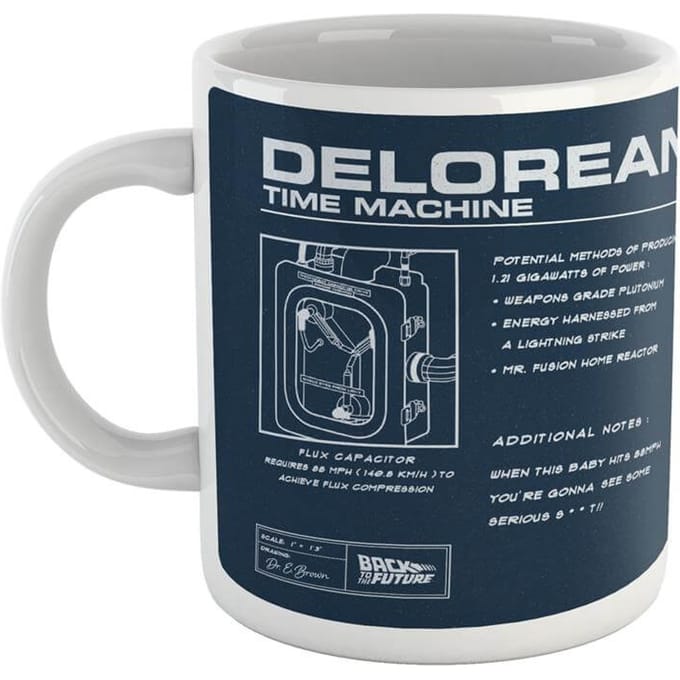 Back To The Future Delorean Schematic Mok