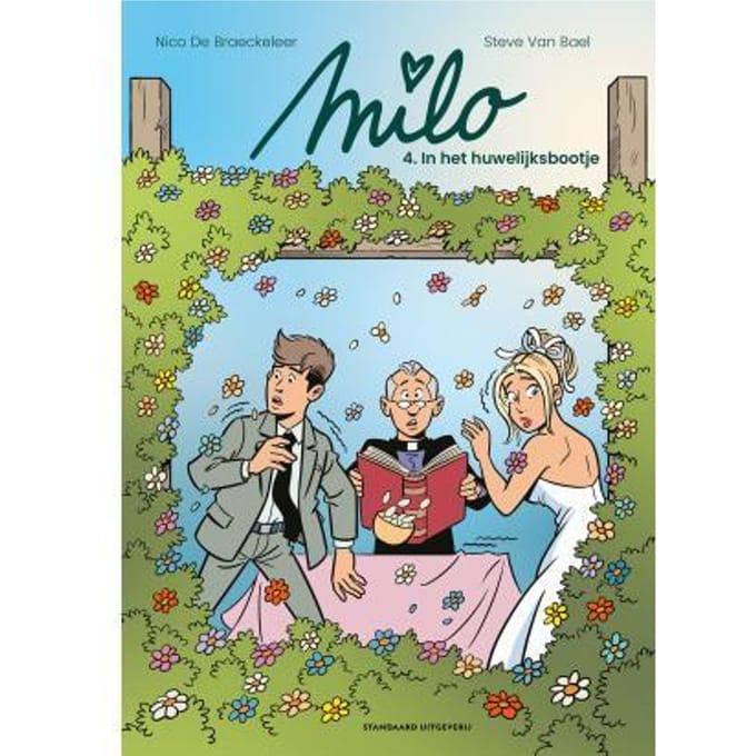 Milo de strip 4 - In het huwelijksbootje Stripverhalen