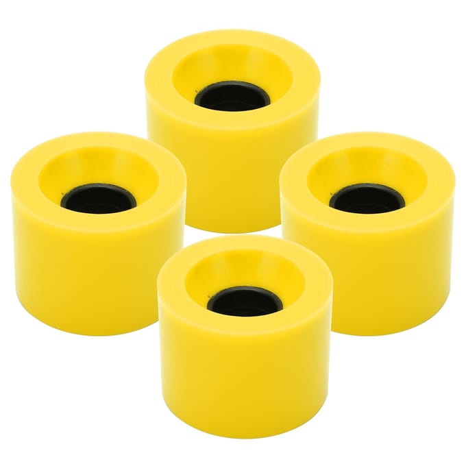 PUENTE 4pcs 60x45mm Roues de Skateboard 78A Roues de Cruiser Longboard Pièces de Rechange Jaune