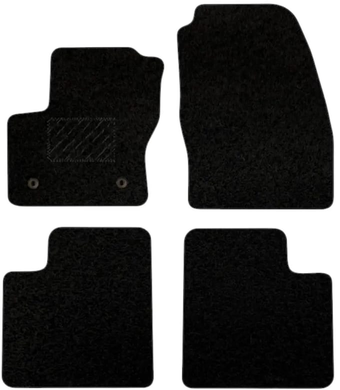 Automatten Ford C-Max 2010-2012 - Naaldvilt - Perfecte pasvorm - 4-delig - Type: Ovale bevestiging