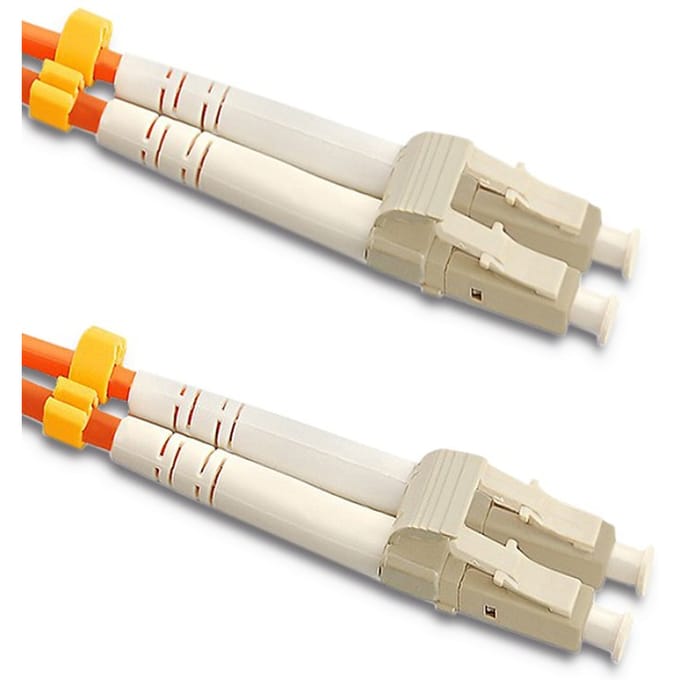 Qoltec glasvezel patchkabel LC/UPC-LC/UPC |   Multimode |   50/125 |   OM2 |   Duplexwoning |   2m
