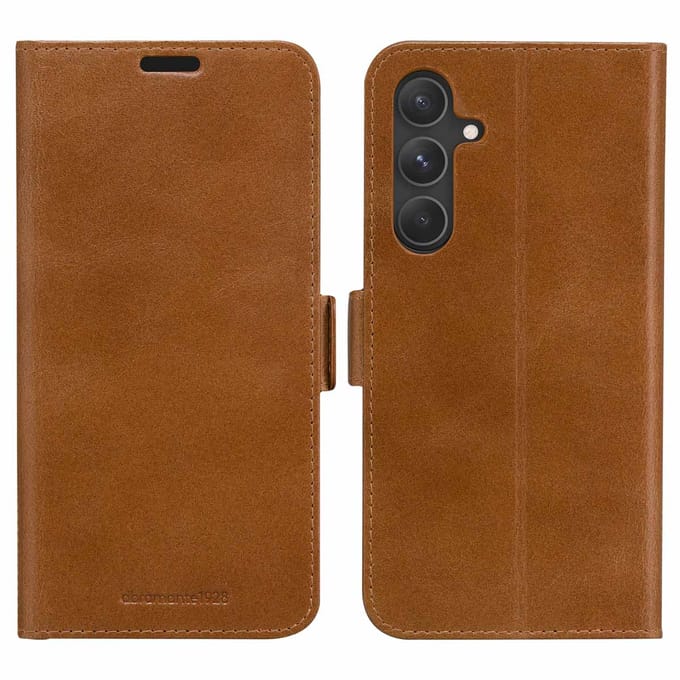 dbramante1928 Copenhagen Bookcase geschikt voor Samsung Galaxy A55 - Tan