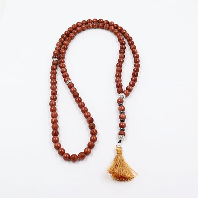 Tasbih Goudsteen (synthetisch) 99