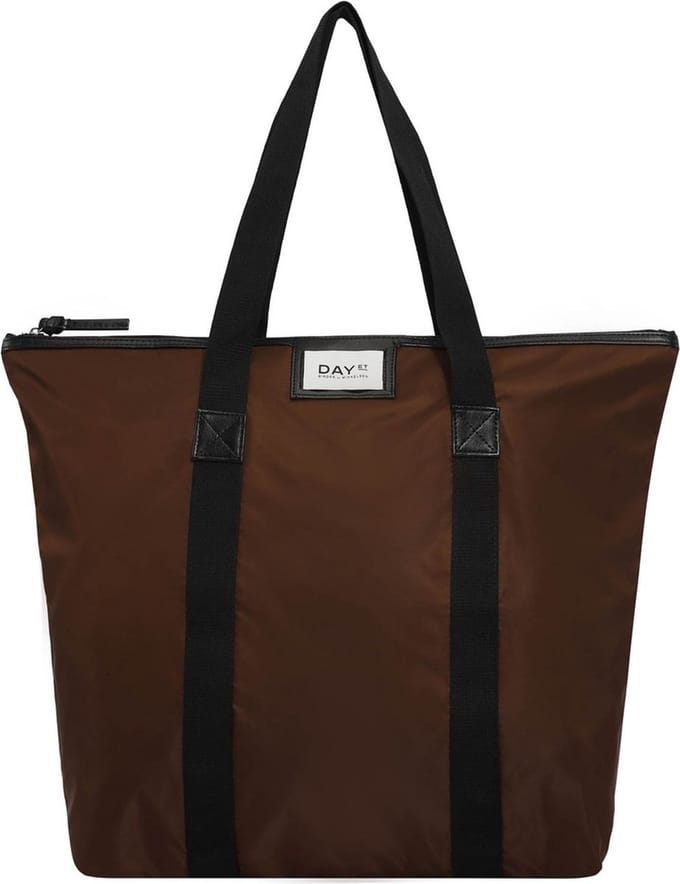 DAY ET Schoudertas Gweneth Classic Shoulder Bag Potting Soil Brown Bruine