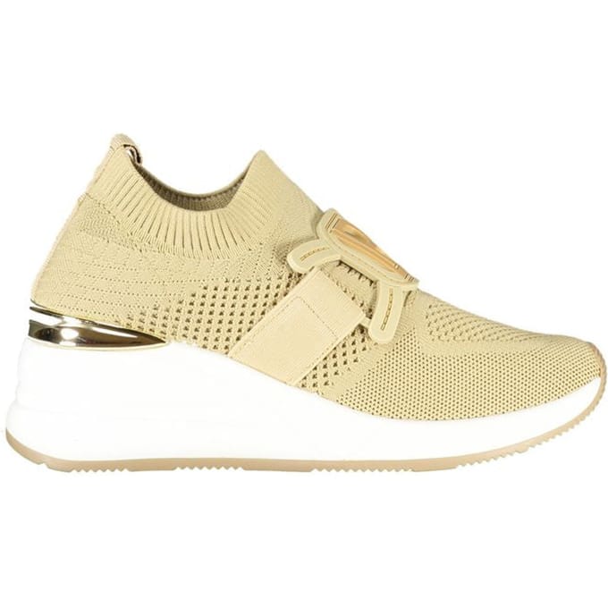Laura Biagiotti Beige Polyurethaan Dames Sneakers