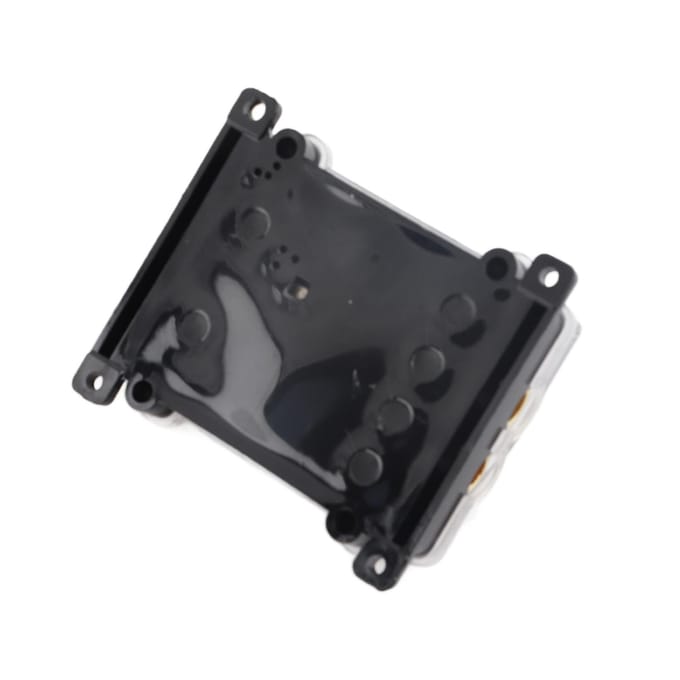Universele Auto Auto Zekeringhouder 100A LED Digitaal 1 in 2 Uit Audio Versterker Zekeringhouder beige