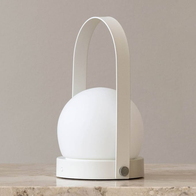 Audo Copenhagen Audo Carrie LED sfeerlamp met accu IP44, wit