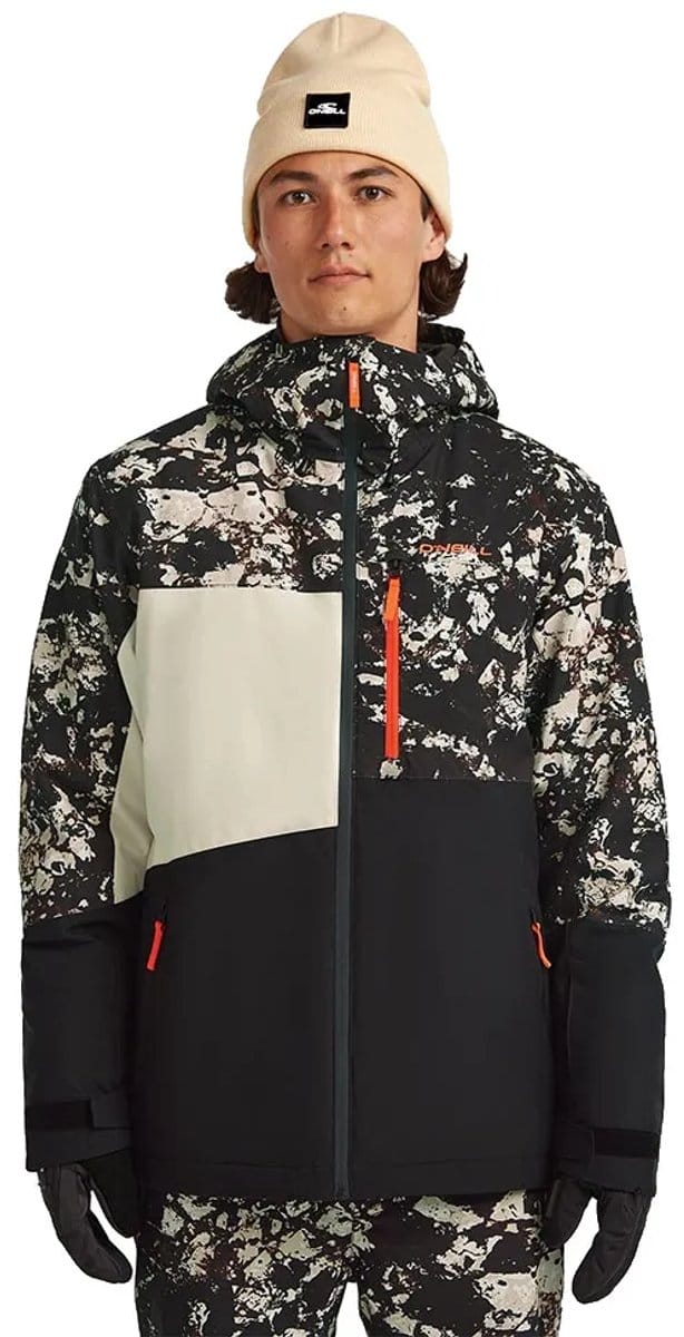 O´neill Fwc Cruz Triple Snow Jas Zwart M Man