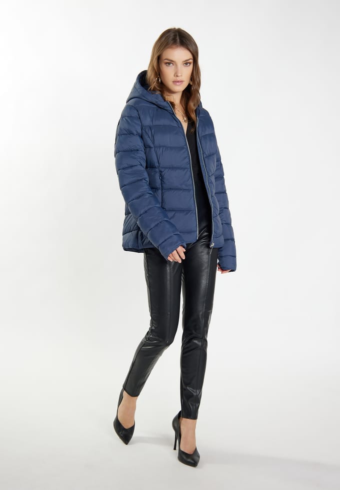 Faina gewatteerd winterjack Dames marine