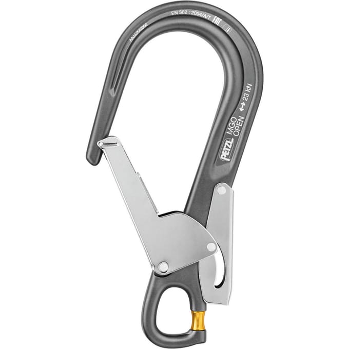 PETZL MGO OPEN 110 Automatic – Directionele connector 23 KN