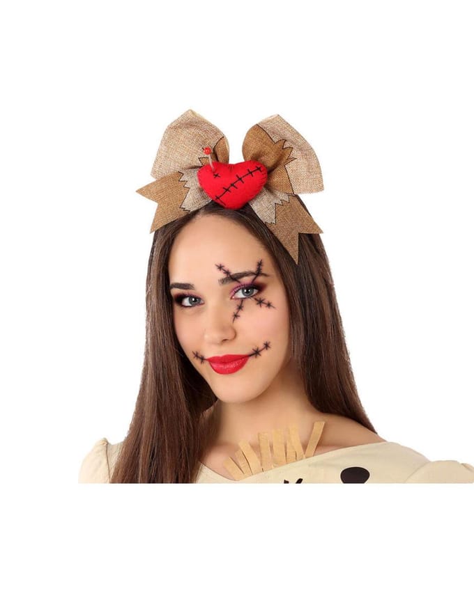 ATOSA - Voodoo pop haarband voor volwassenen