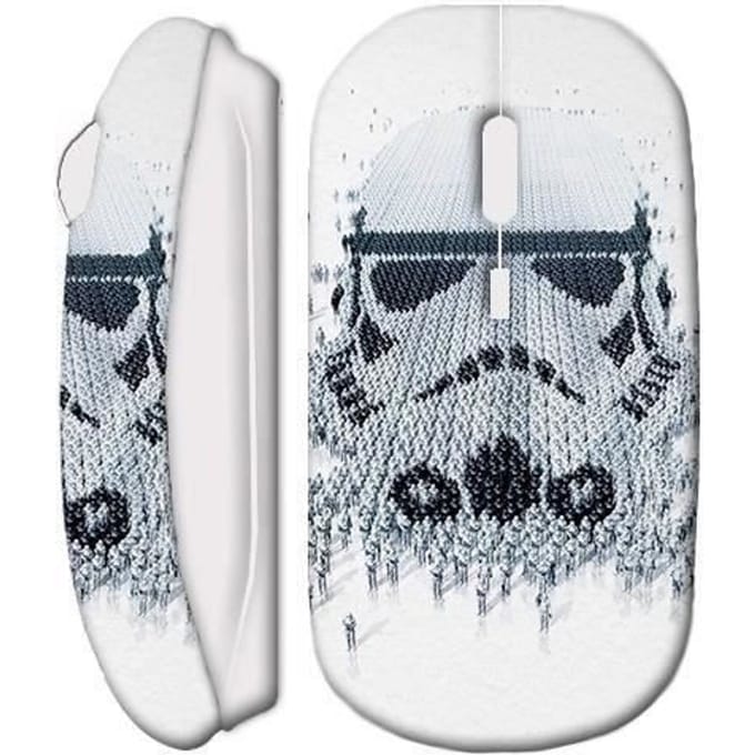 Star Wars Darth Vader Army draadloze muis wit