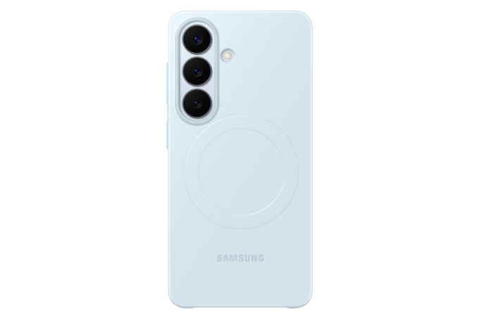 Samsung Galaxy S26 Hoesje - Slim Magnet Case - Lichtblauw